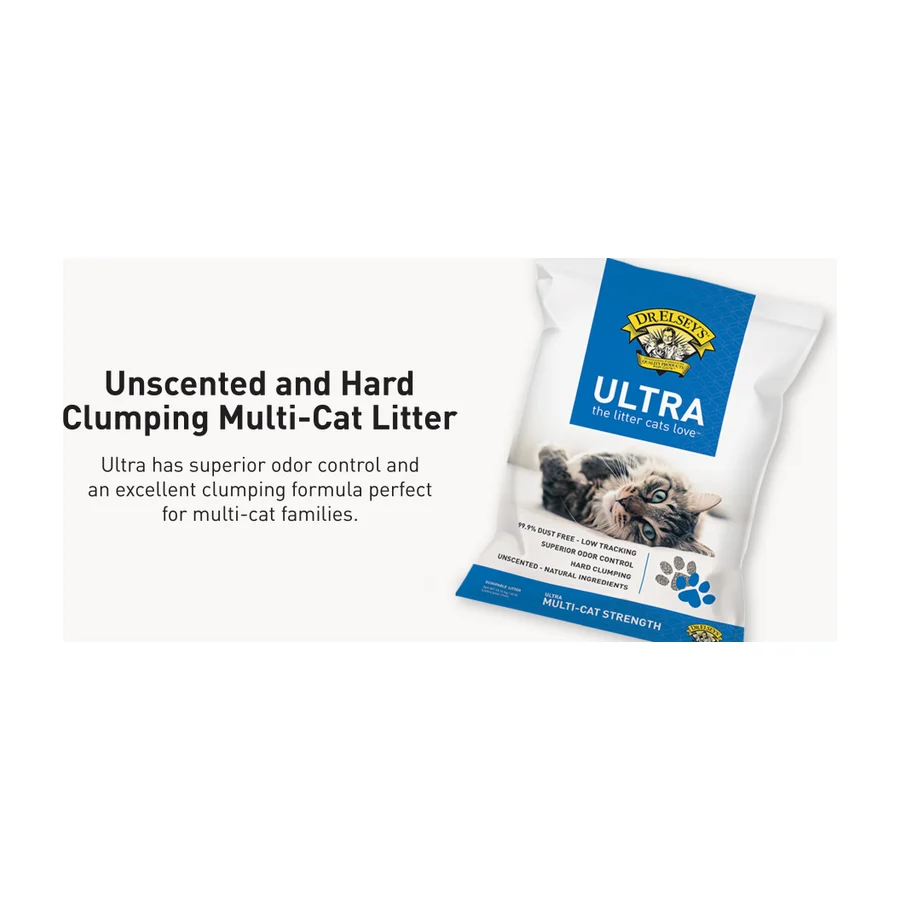 Dr. Elsey's Ultra Premium Clumping Cat Litter (Unscented)