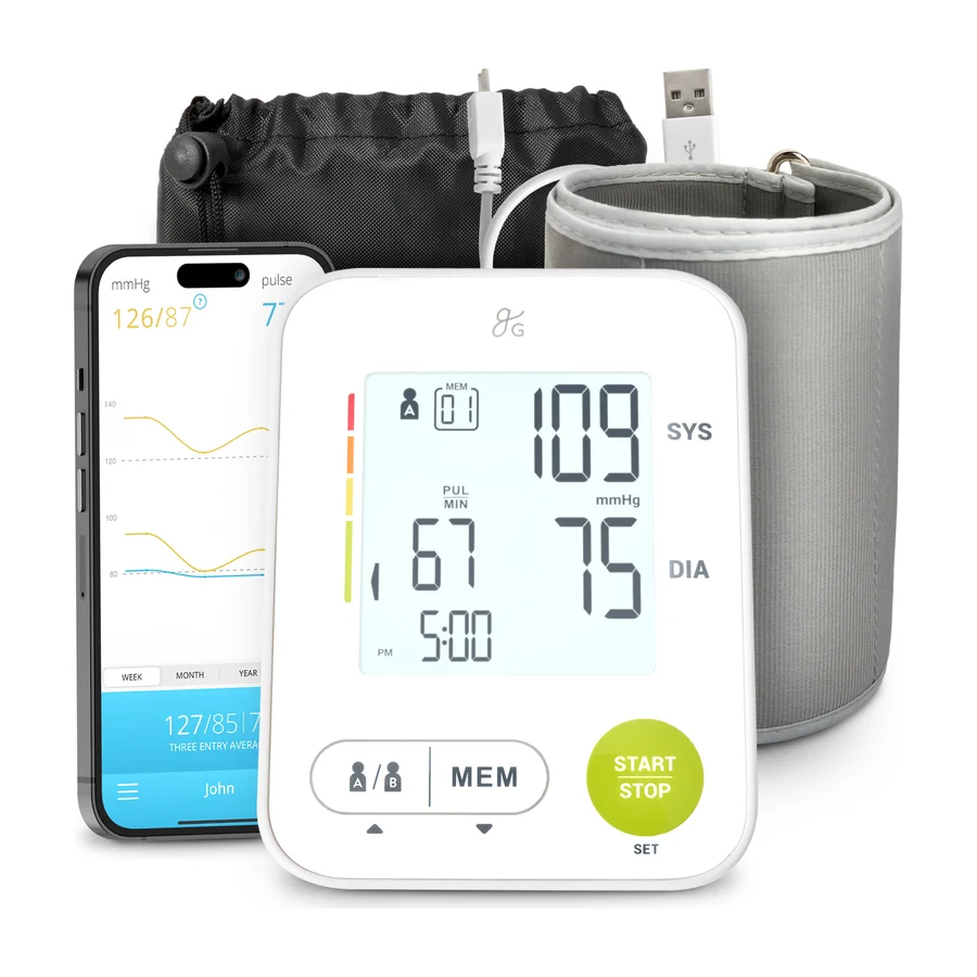 Greater Goods Bluetooth Blood Pressure Monitor