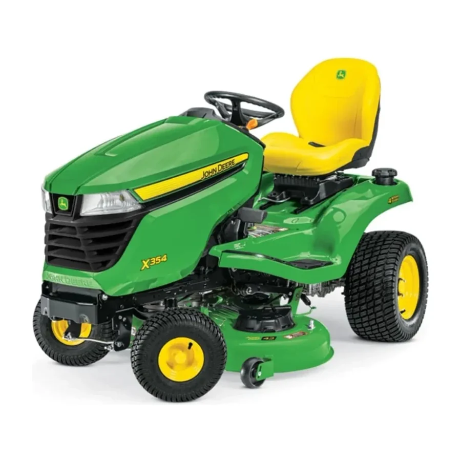 John Deere X354 Lawn Tractor