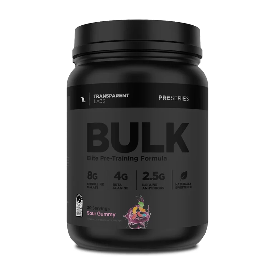Transparent Labs BULK Black